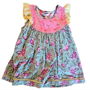 Matilda Jane Multi-patterned Shirt, Kids Size 10